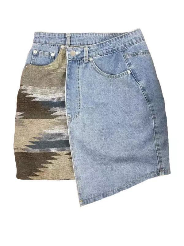 Denim skirt