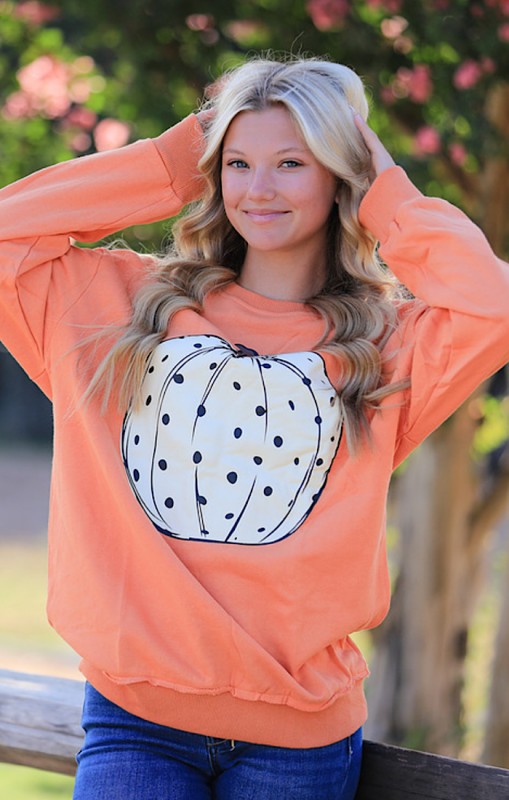 Pumpkin sweatshirt