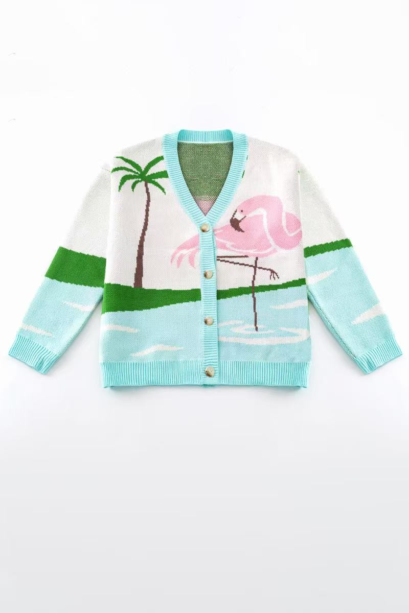 Flamingo Pond Cardigan