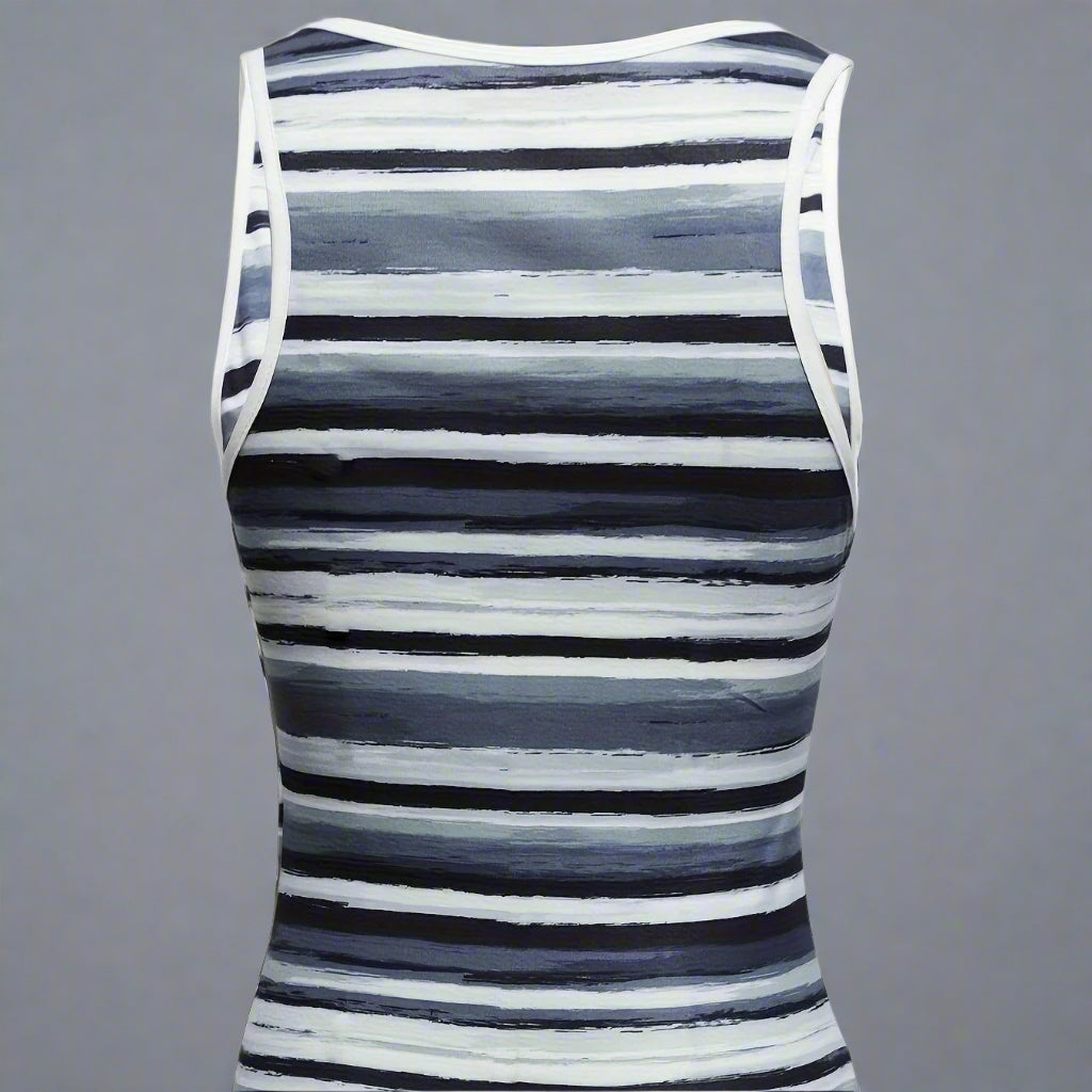 Women's V‑Neck Striped Camisole Vest