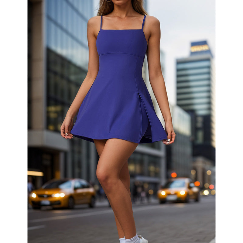 Women's Spaghetti Strap Tennis Dress