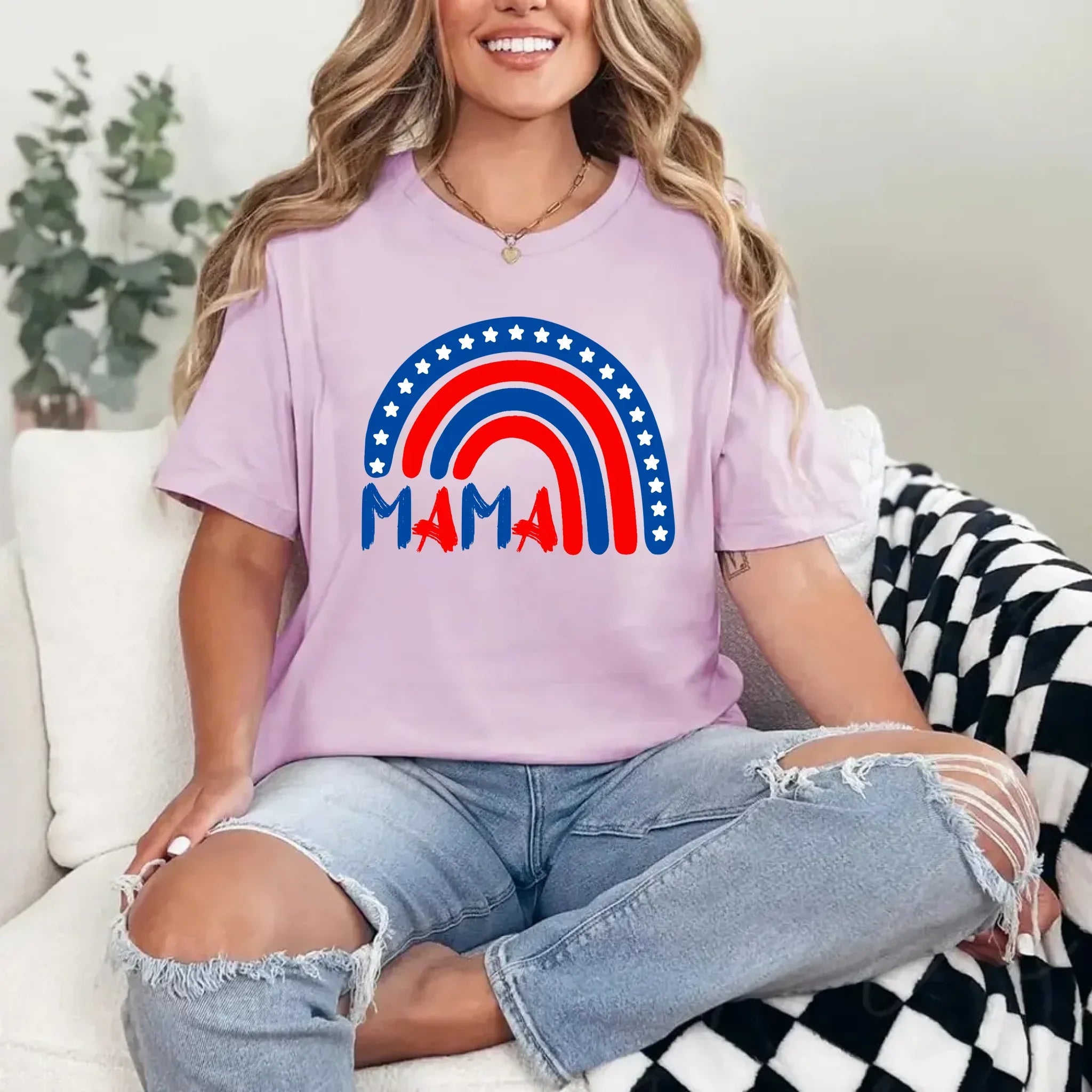Patriotic Mama & Mini Matching T-shirt