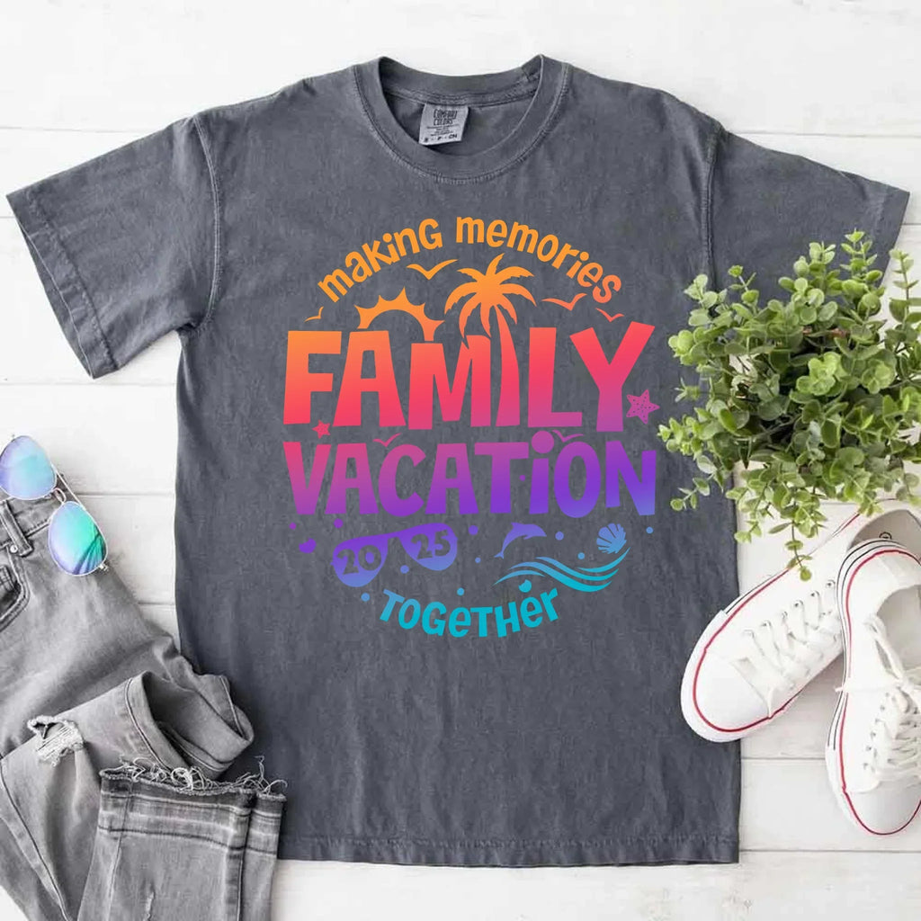 Family Vacation 2025 Shirts â€?Matching Outfits for Making Memories Together