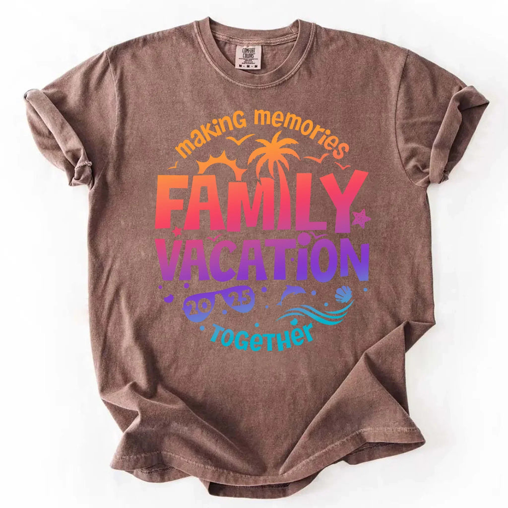 Family Vacation 2025 Shirts â€?Matching Outfits for Making Memories Together
