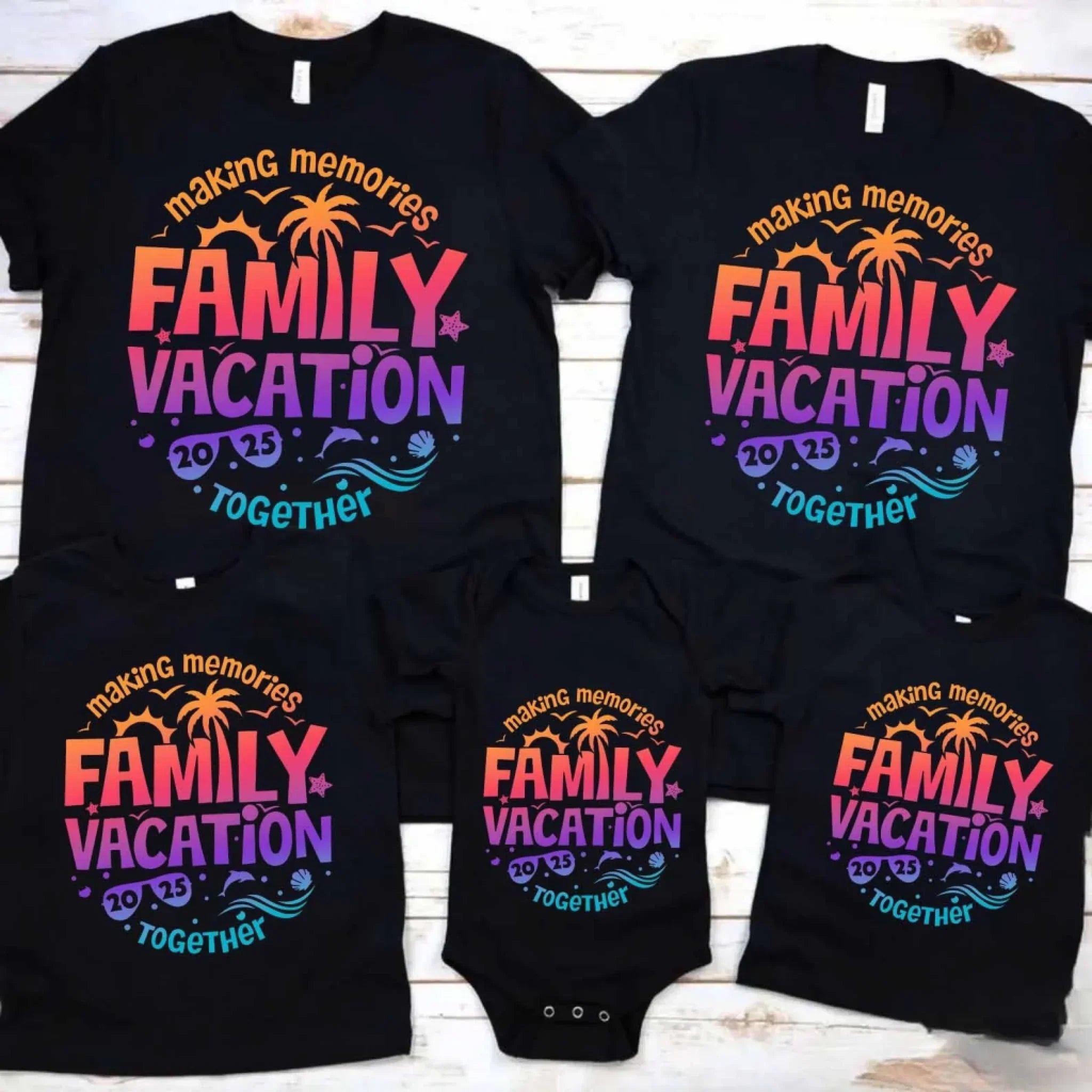 Family Vacation 2025 Shirts â€?Matching Outfits for Making Memories Together