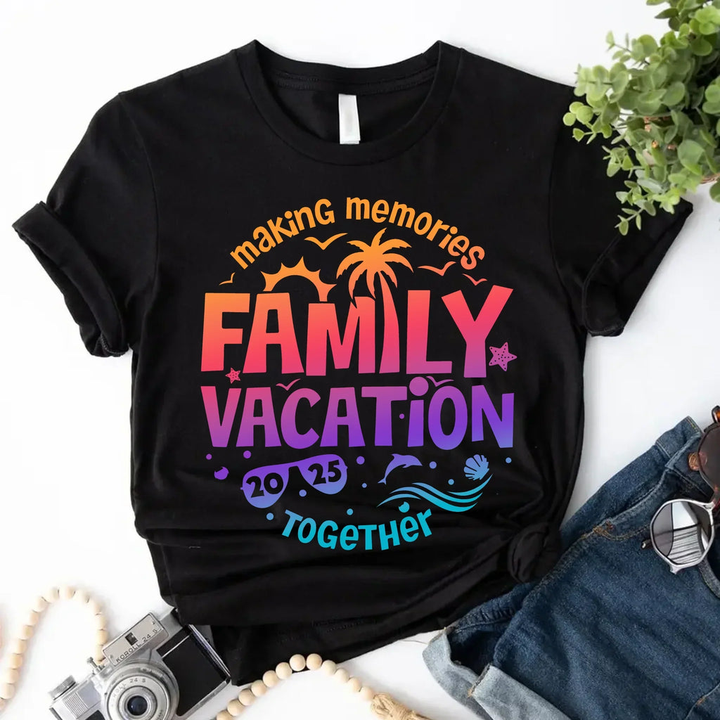 Family Vacation 2025 Shirts â€?Matching Outfits for Making Memories Together