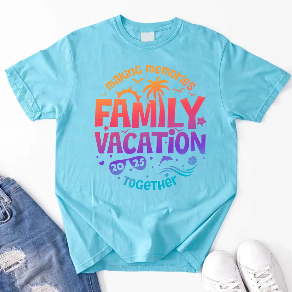 Family Vacation 2025 Shirts â€?Matching Outfits for Making Memories Together