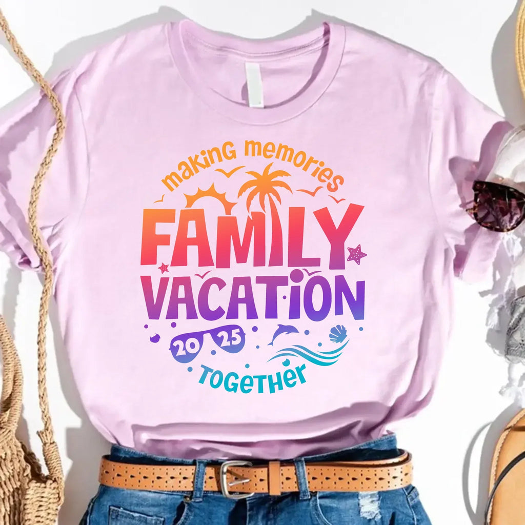 Family Vacation 2025 Shirts â€?Matching Outfits for Making Memories Together