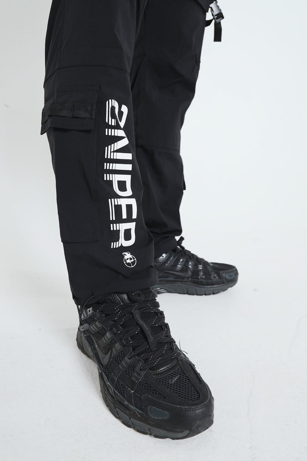 Sniper Utility Cargo Pants (Black)