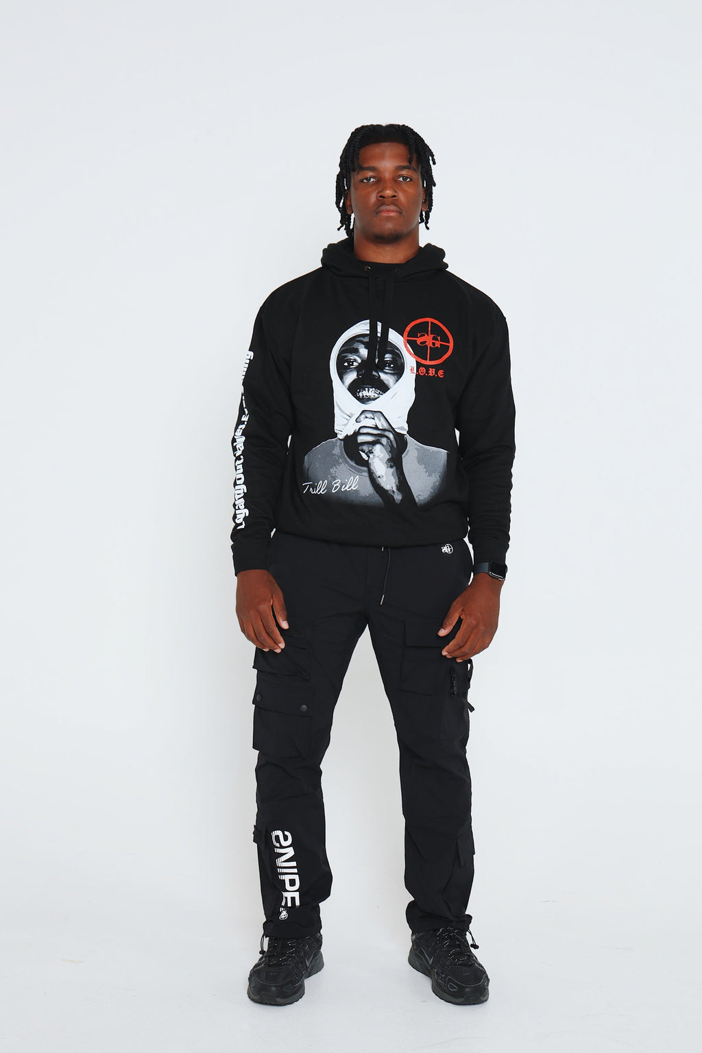 Sniper Utility Cargo Pants (Black)