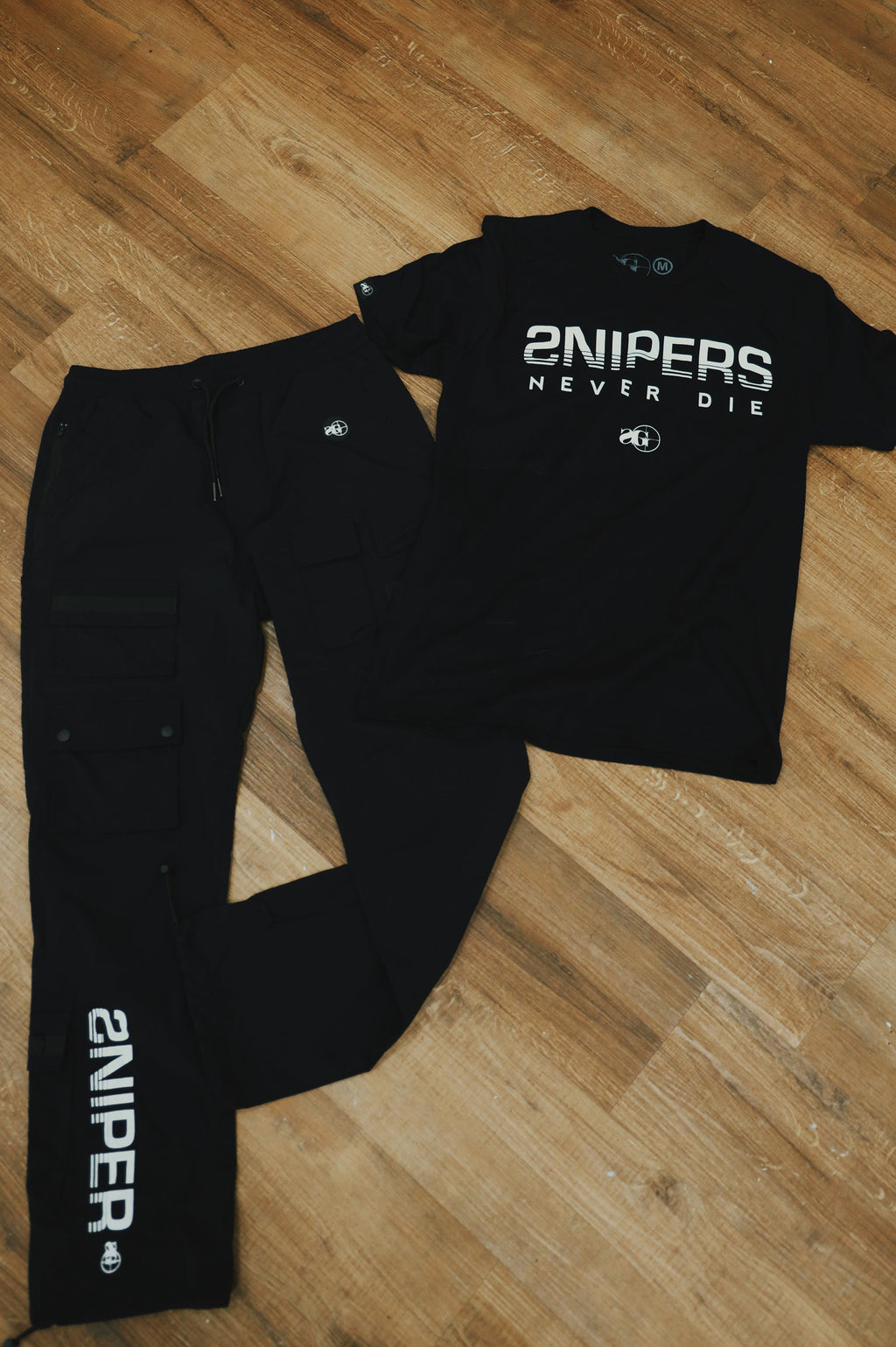 Sniper Utility Cargo Pants (Black)