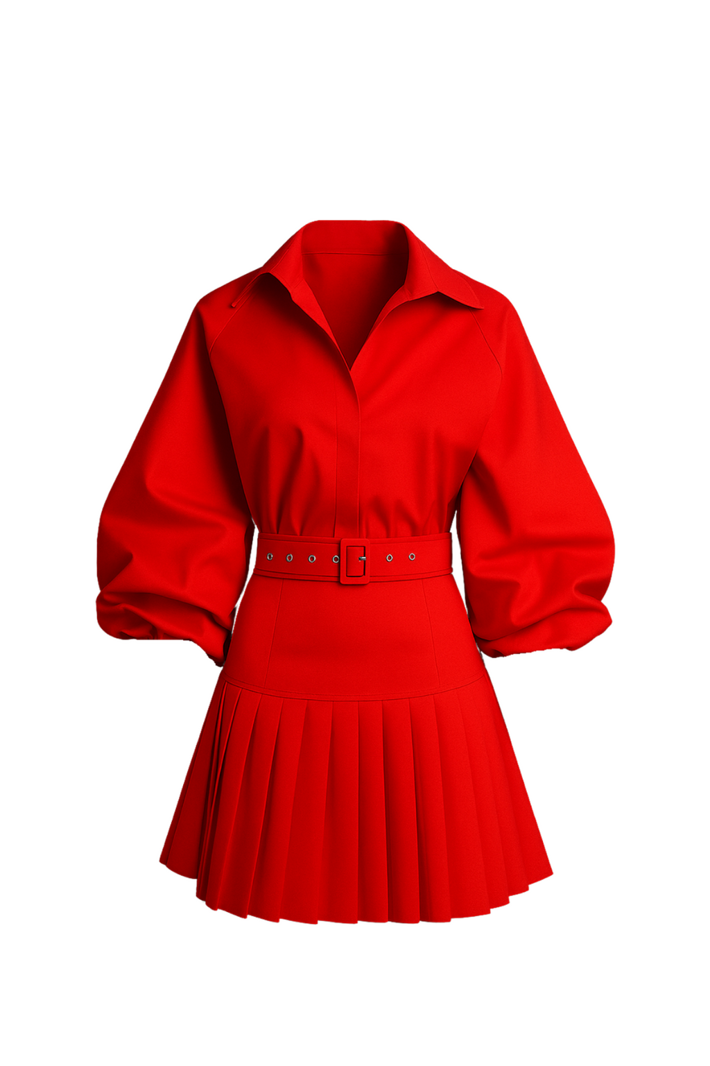 Passion in Paris Bubble Sleeve Skirt Set