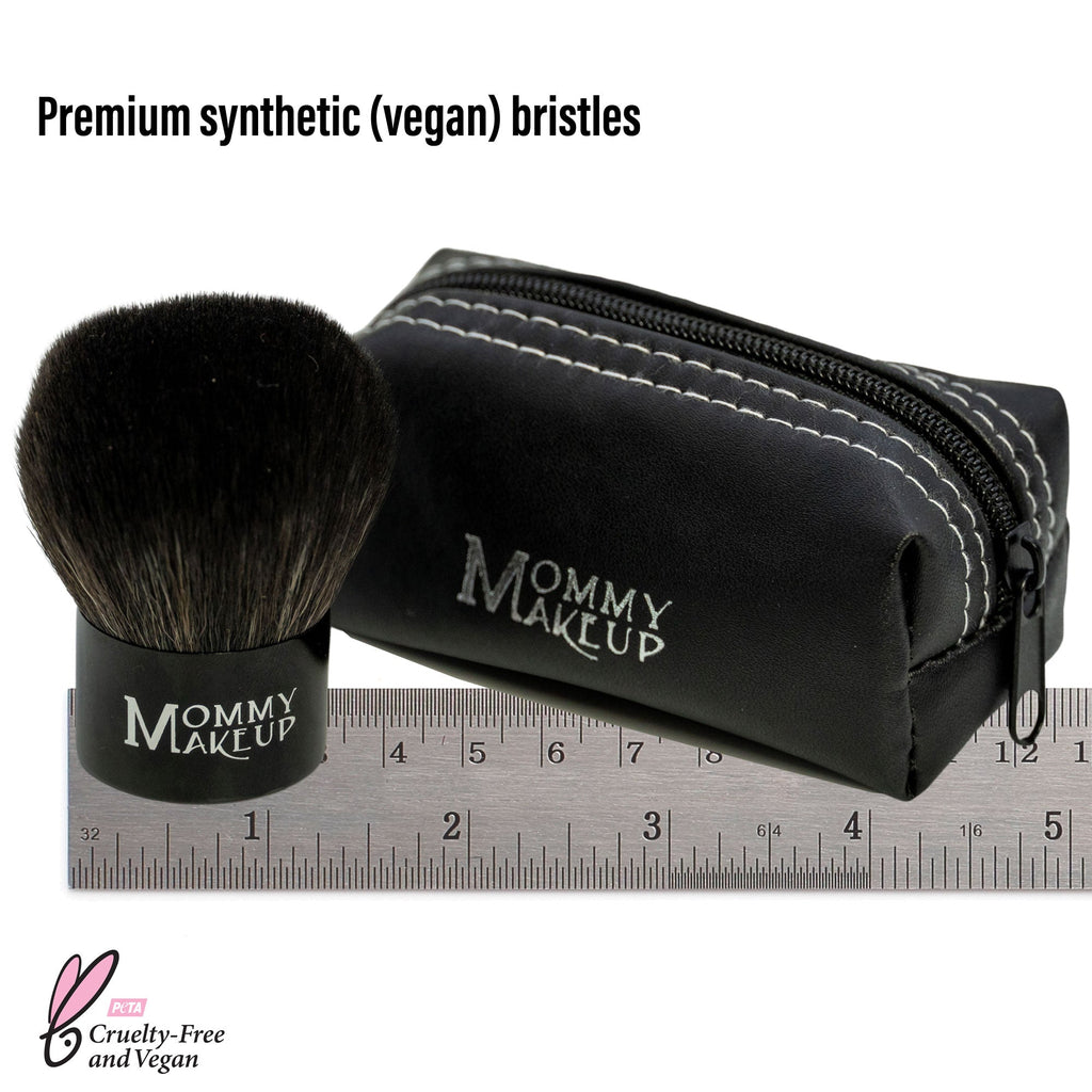 Kabuki Brush - Hand cut, Vegan, Cruelty-Free Mineral Makeup Brush