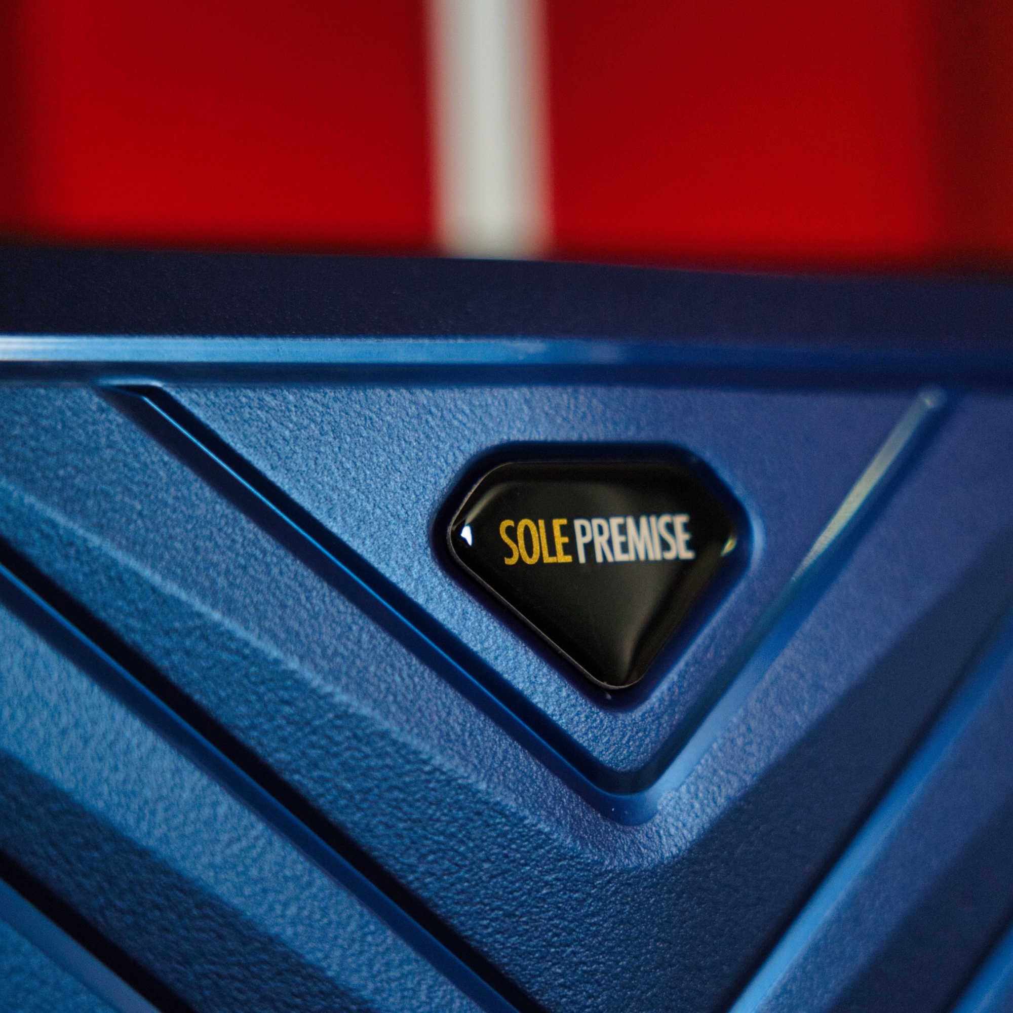 20-inch Blue Carry-On Hardcase Roller Luggage with 360° Wheels