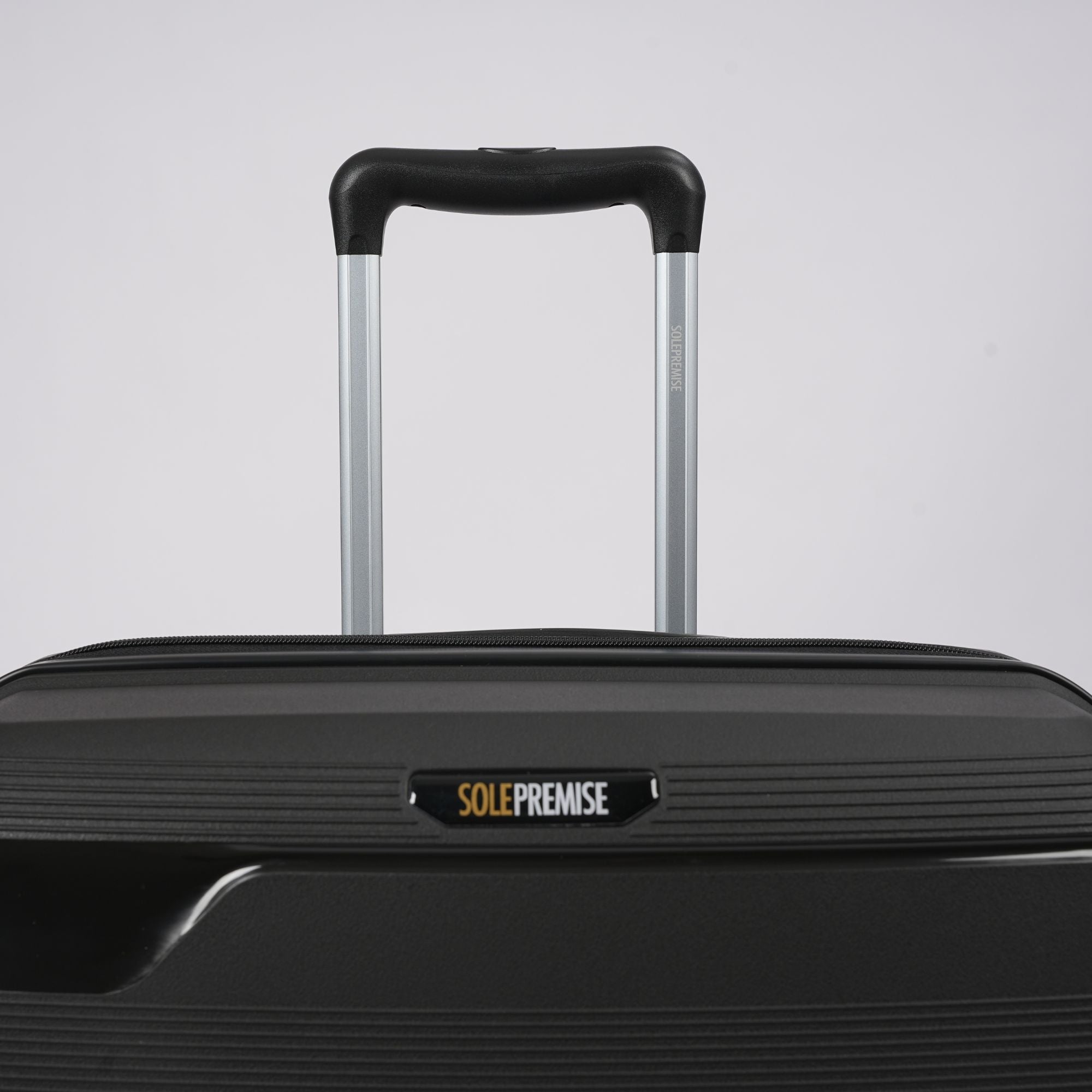 28-inch Black Hardcase Roller Luggage with 360° Wheels & TSA Lock