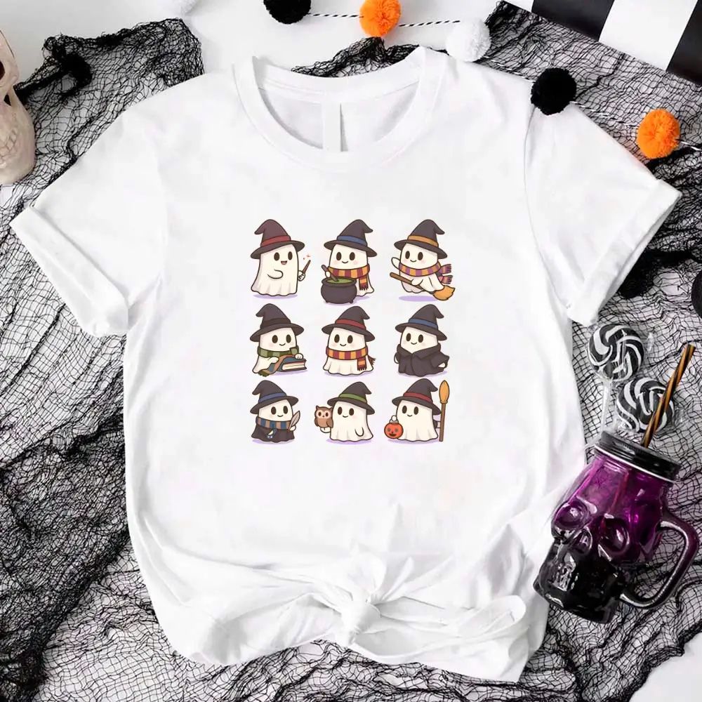 Cute Witch Ghosts Halloween Shirt â€?Kawaii Spooky Tee