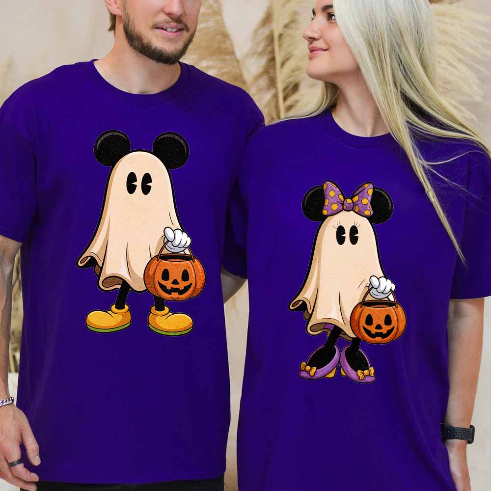 Ghost Couple Halloween Shirts | Spooky Tee | Cute Fall Matching Shirt