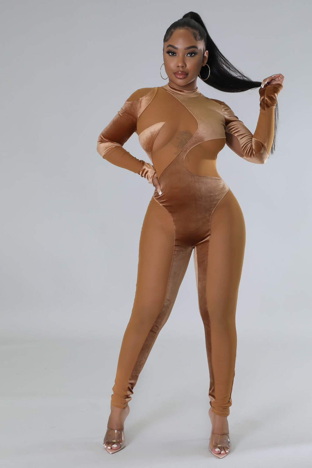 GOLDEN DELIGHT | JUMPSUIT - LARGE