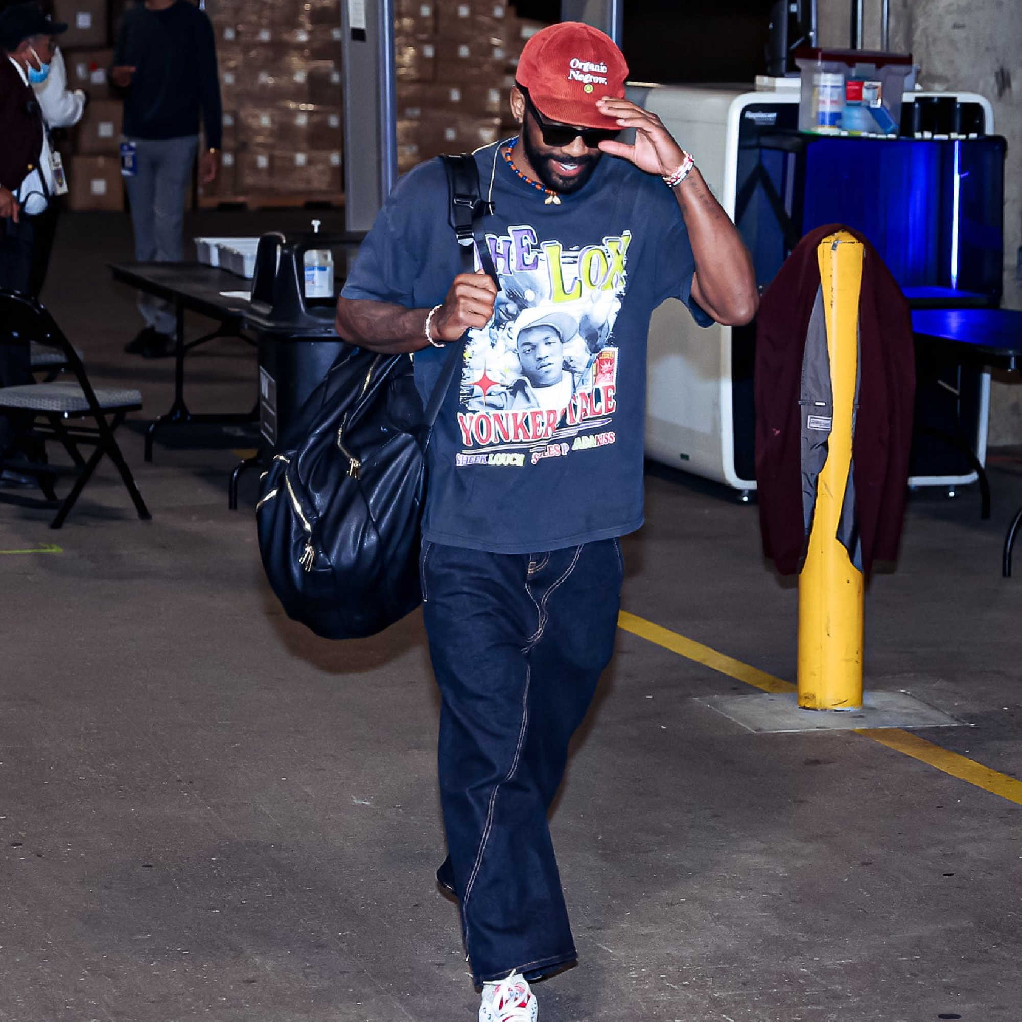 Black Leather Daily Commuter Bag XL