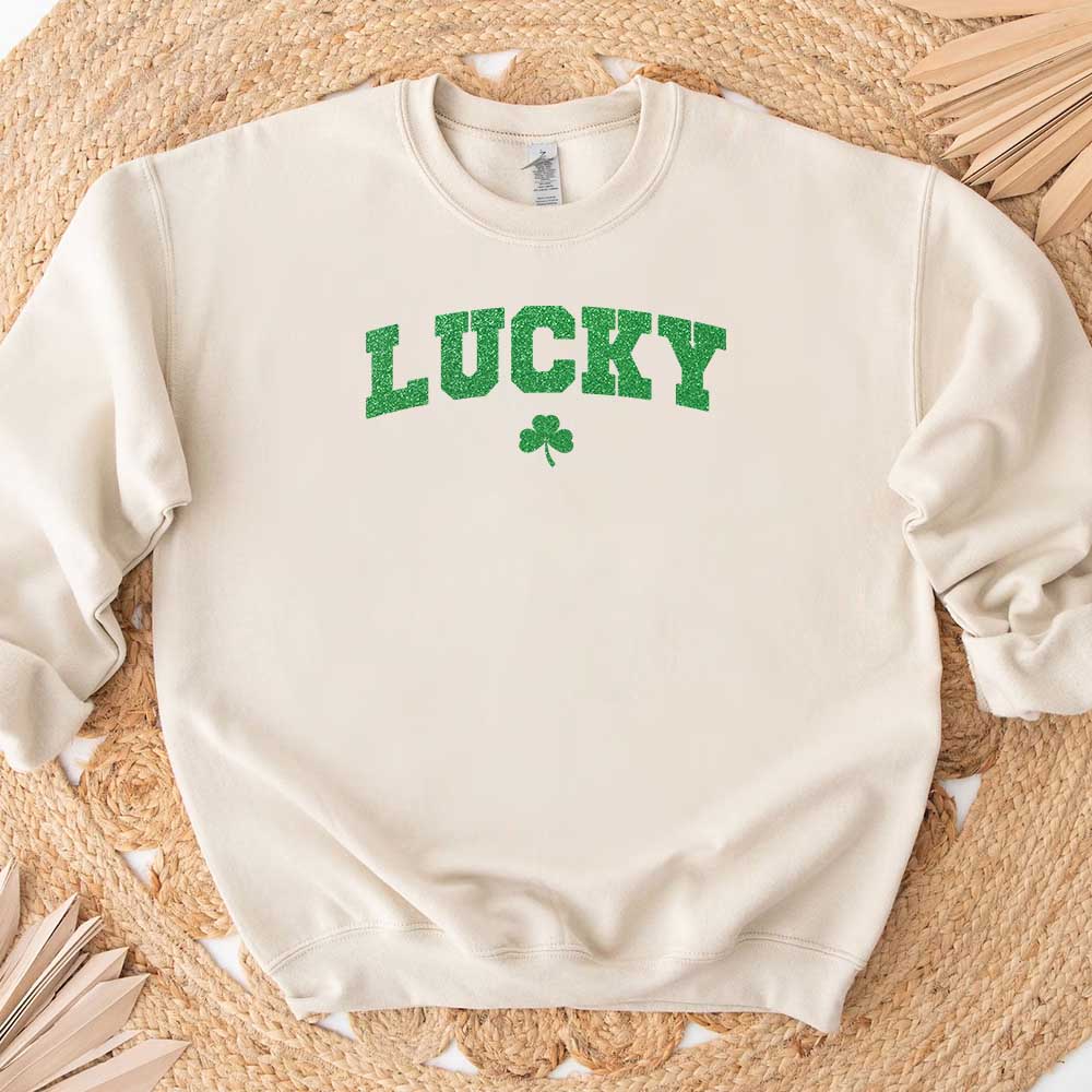 St Patricks Day Cute Lucky Clover Top