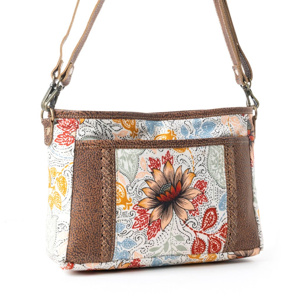 MesaTrail Dahlia Crossbody Bag in Wild Floral Print