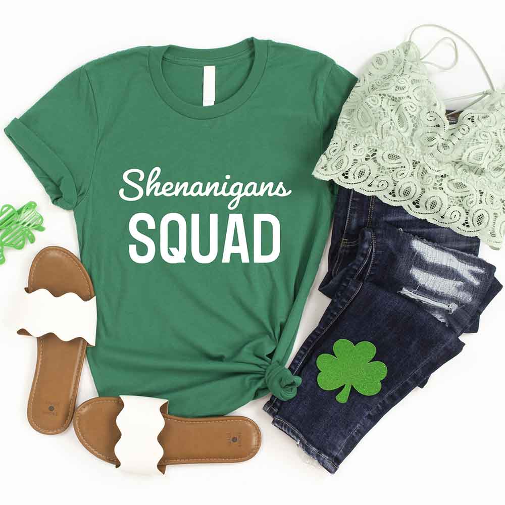 Shenanigans St. Patty's Squad Tee