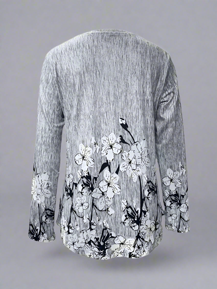 Women's Casual Print Long Sleeve T-Shirt