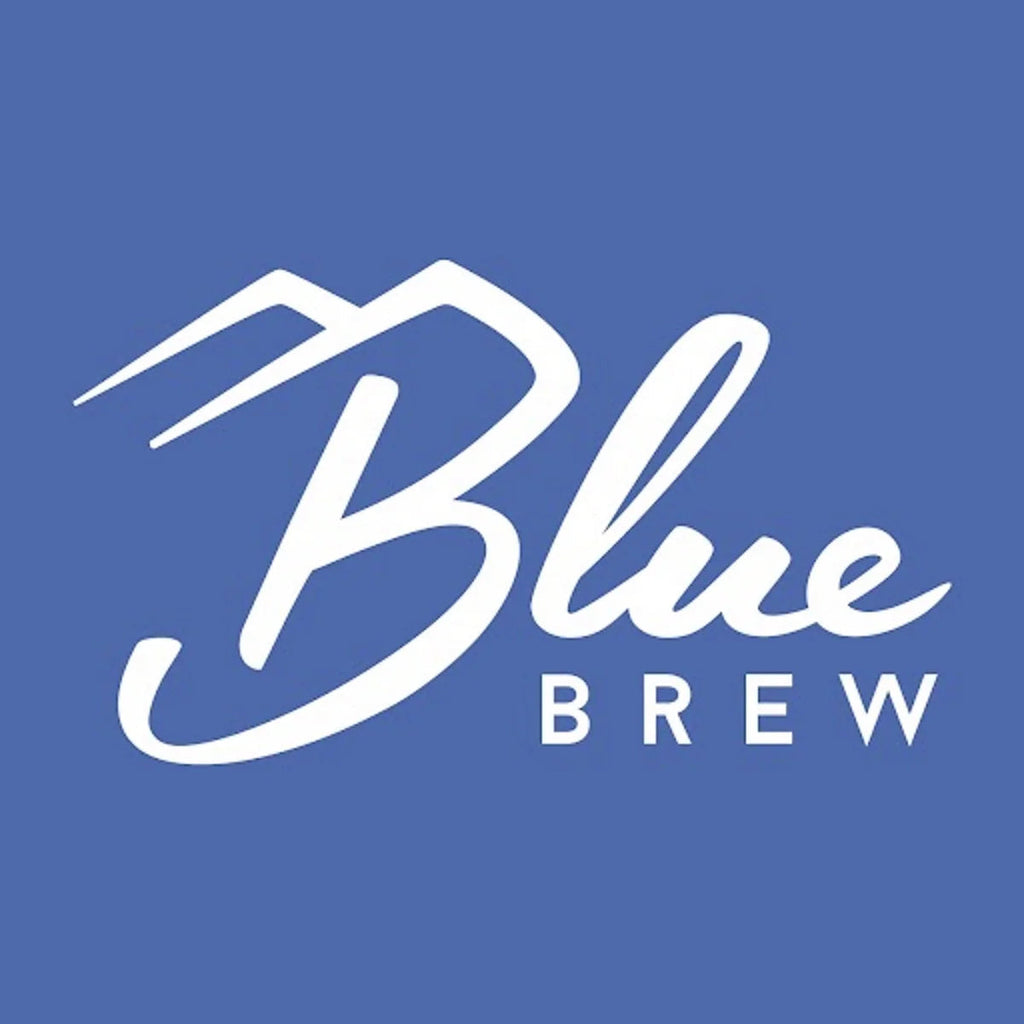 BLUE BREW Ceramic Pour Over Coffee Dripper & Borosilicate Glass Server Set â€?Premium Single-Serve Coffee Maker with Heat-Resistant Carafe