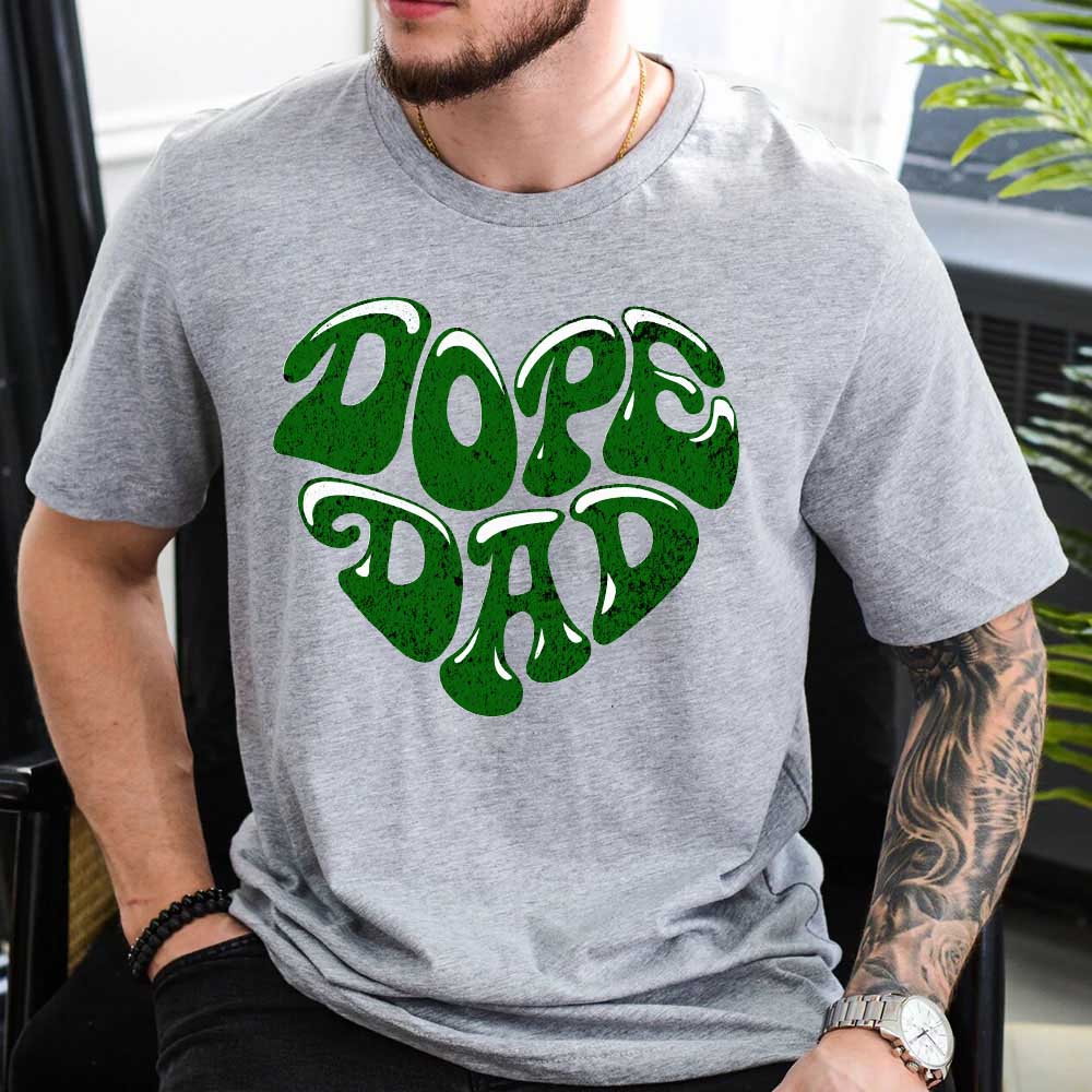Dope Dad Retro Graphic T-Shirt â€?Cool Father's Day Gift