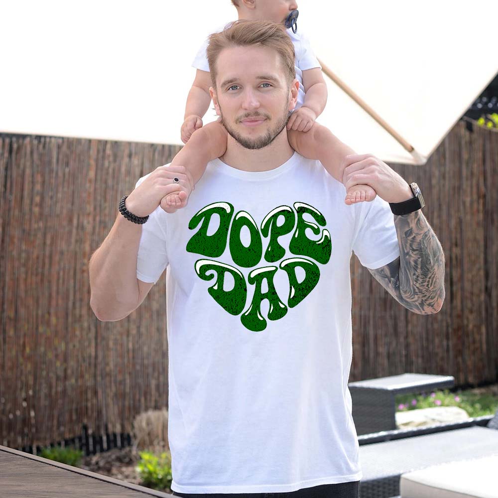 Dope Dad Retro Graphic T-Shirt â€?Cool Father's Day Gift