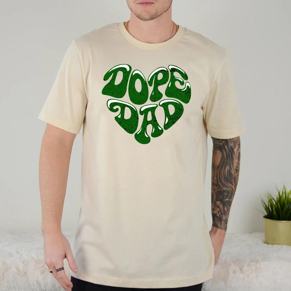 Dope Dad Retro Graphic T-Shirt â€?Cool Father's Day Gift