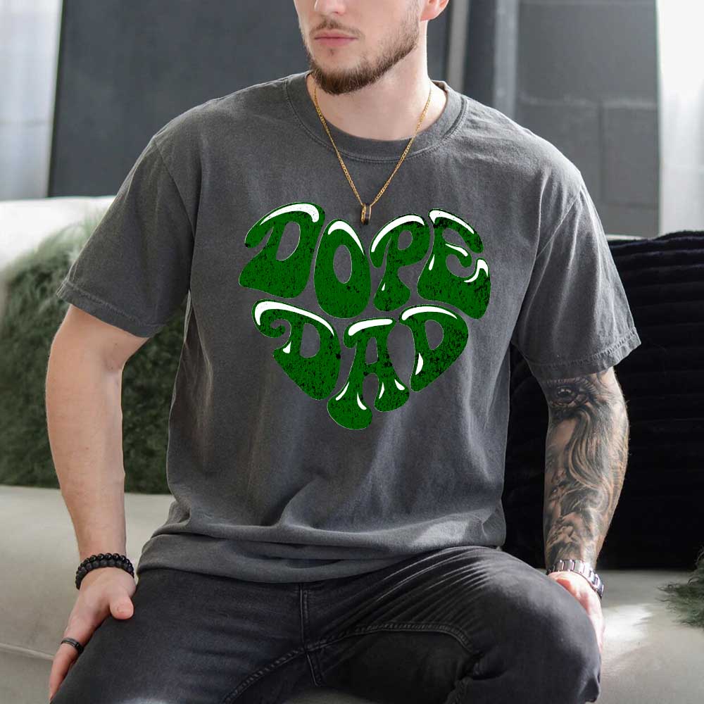 Dope Dad Retro Graphic T-Shirt â€?Cool Father's Day Gift