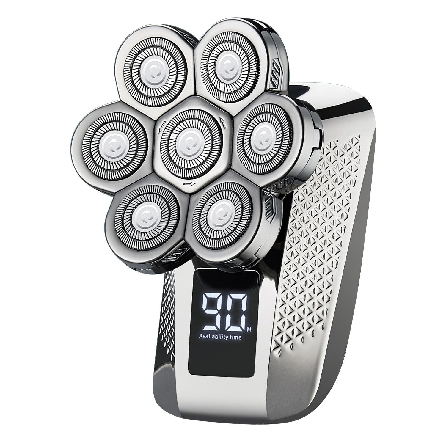 Head Shavers for Bald Men 5 In 1 7D Electric Rotary Razor Rechargeable Cordless Head Beard Trimmer Shaver Kit IPX6 Waterproof Dry Wet Grooming Kit with 3 Combs