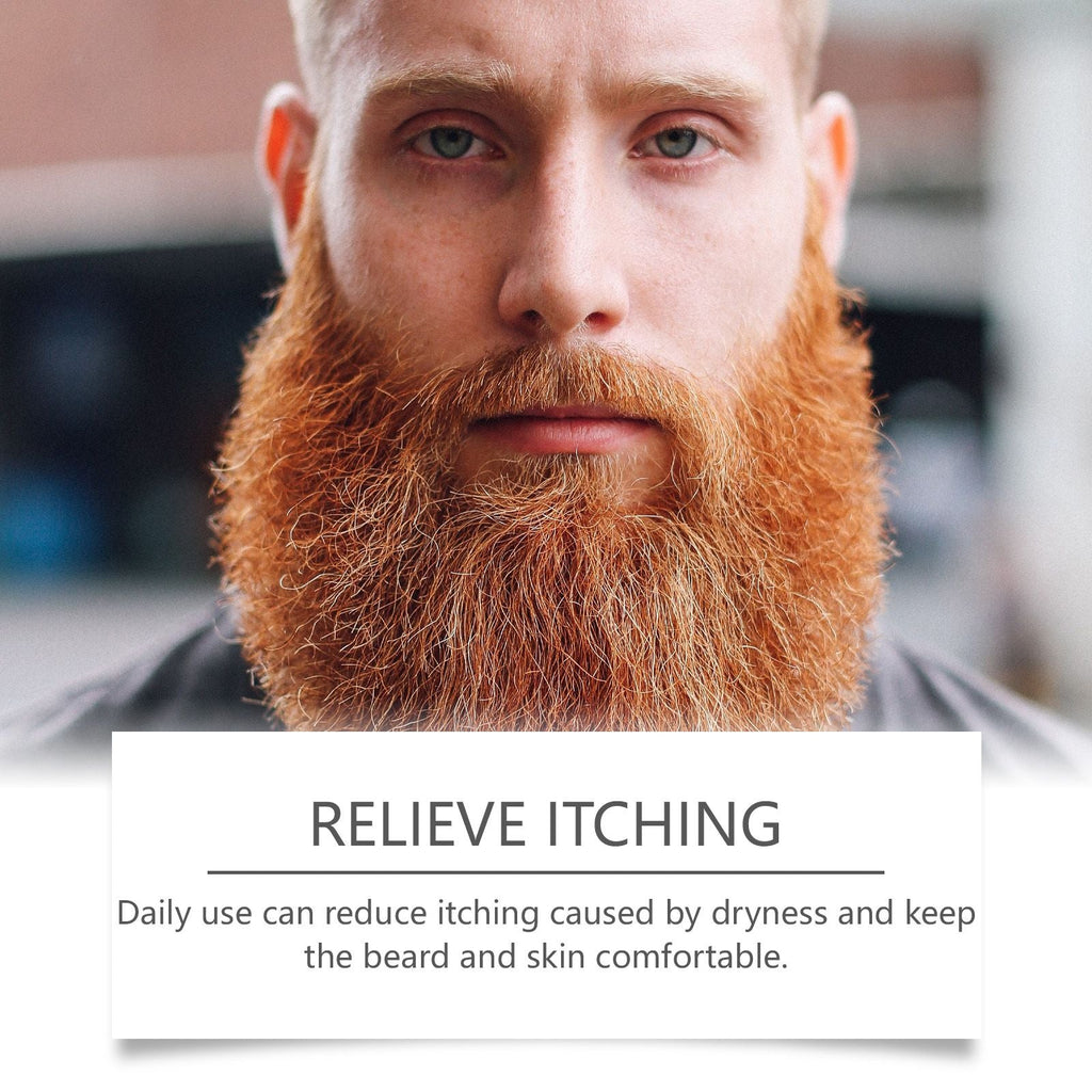 East Moon Men's Beard Care Cream Wax Moisturizing, Soft And Smooth Clean Beard Shine And Soft Care