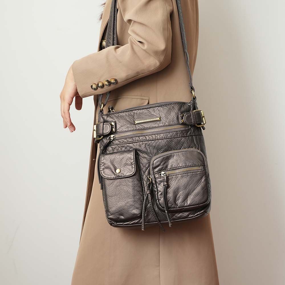 MKF Collection Vintage Stiella Shoulder Handbag by Mia K.