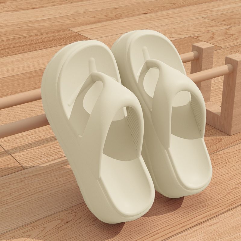 Summer new height-up women's flip-flops fashion trend everything with beach shoes slippers