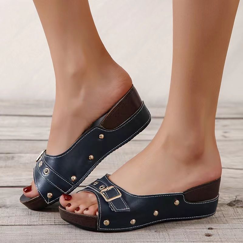 Women Sandals 2022 Fashion Wedges Shoes For Women Slippers Summer Shoes With Heels Sandals Flip Flops Women Beach Casual Shoes