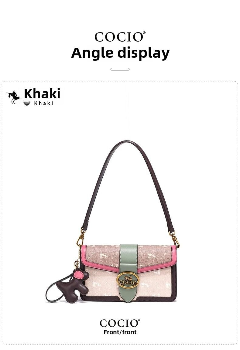 New collision color baguette bag fashion trend new shoulder armpit bag this year's popular models casual women's bags