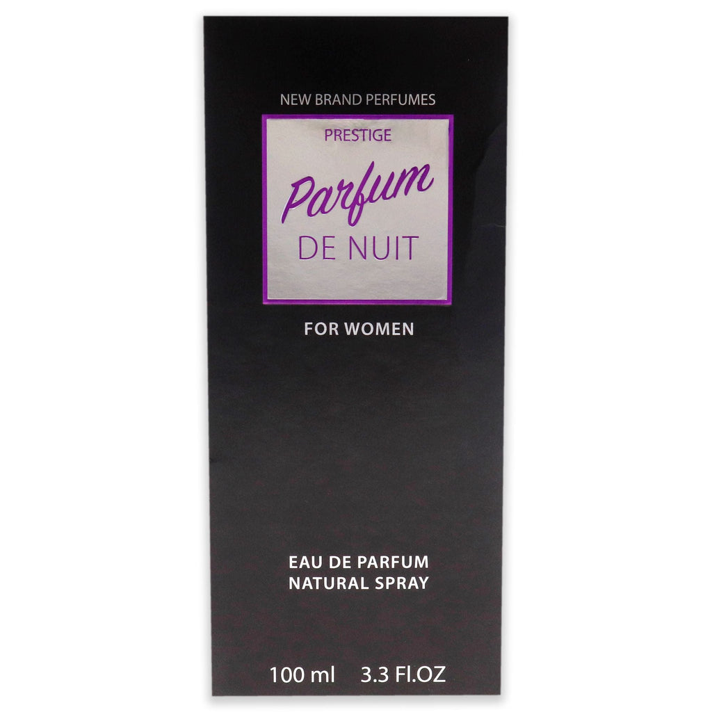 Parfum De Nuit by New Brand for Women - 3.3 oz EDP Spray