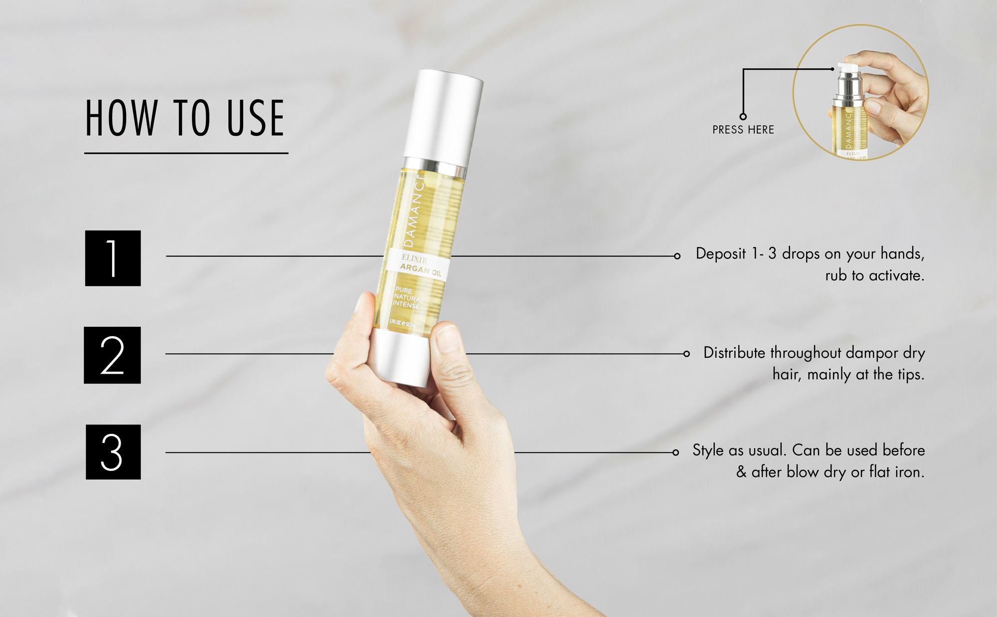 DAMANCI Elixir Argan Oil