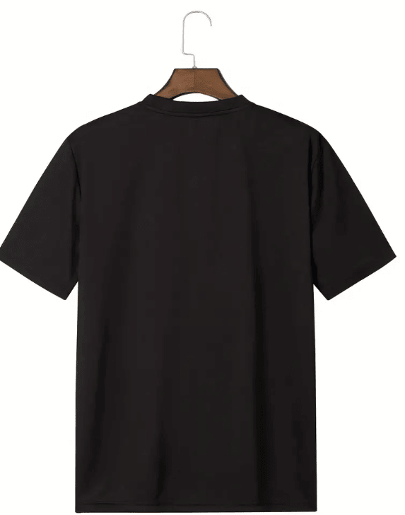 Summer Fashion Men's Round Neck Short Sleeved T-shirt