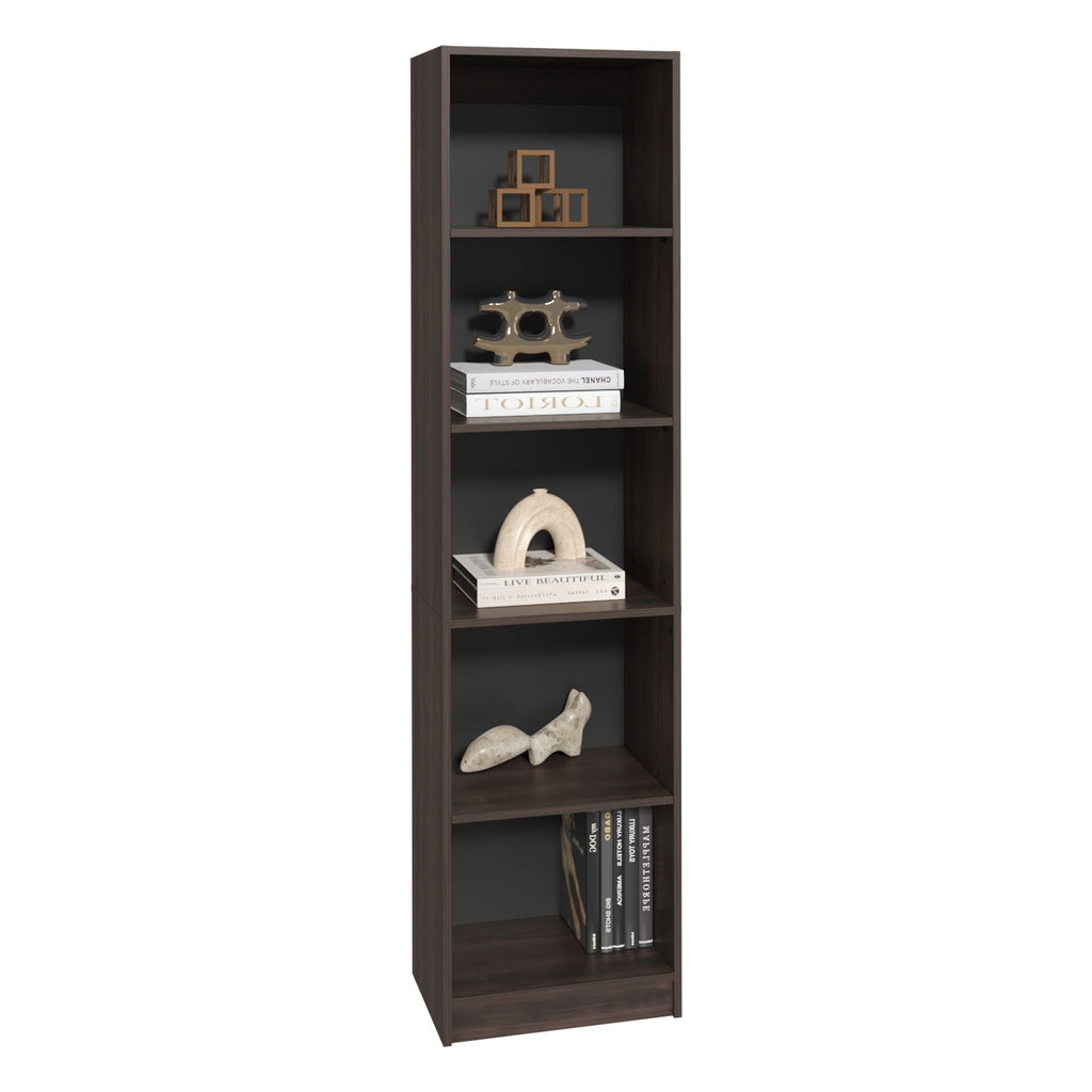 Vinton XS Bookcase Compact Bookshelf with Multiple Shelves