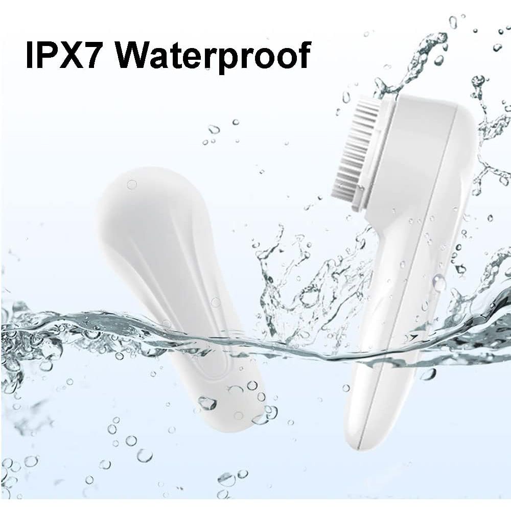 Facial Cleansing Brush, Sonic Facial Brush with 3 Brush Heads for Daily Skin Care, Rechargeable and Gentle Face Exfoliator