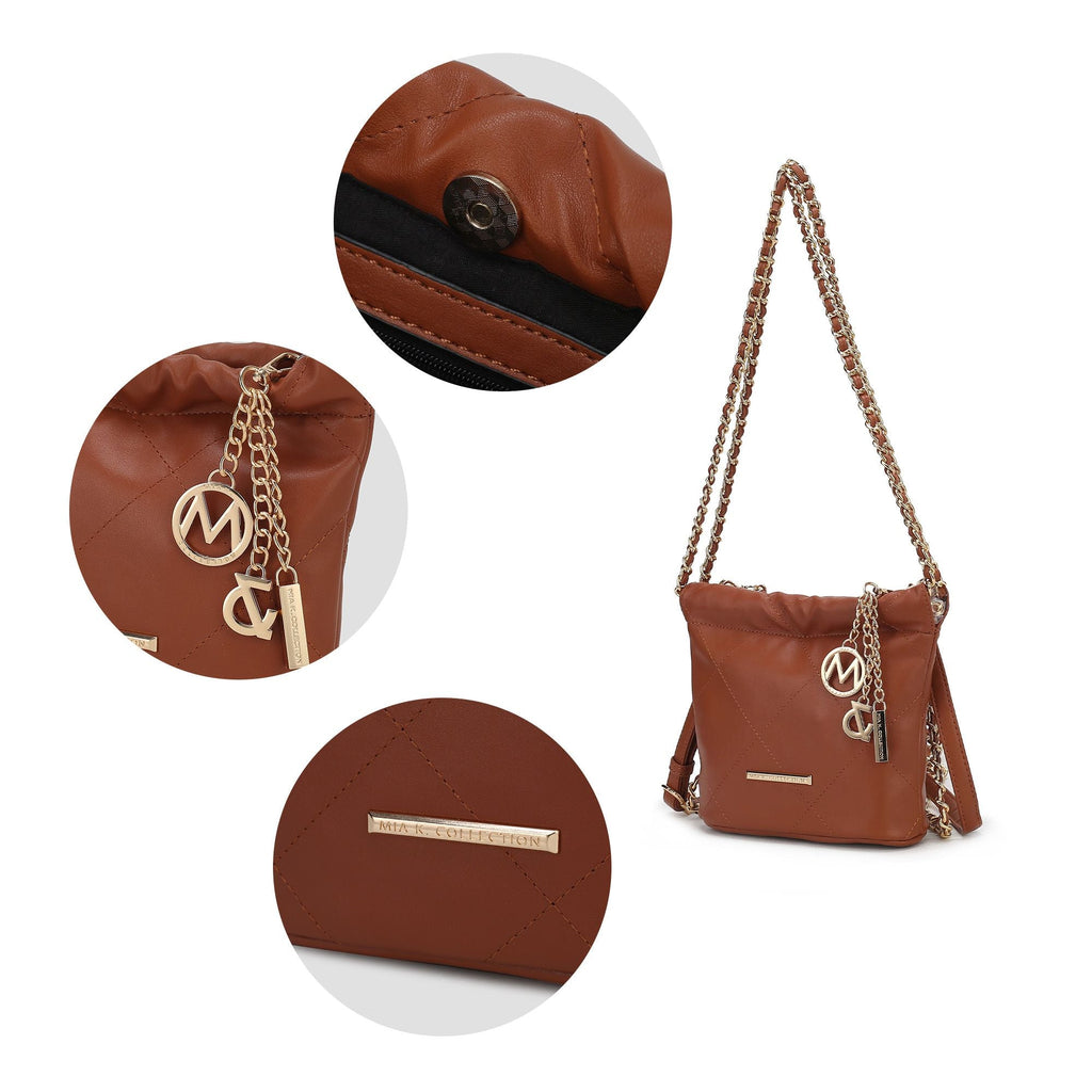 MKF Collection Loriana Quilted Women's Shoulder Handbag by Mia K