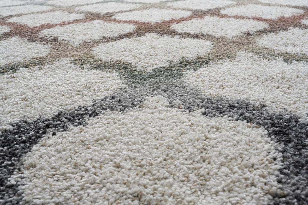 Granada Rayann Ivory, Rust, Beige, Gold, Green, Gray and Charcoal Polypropylene Area Rug