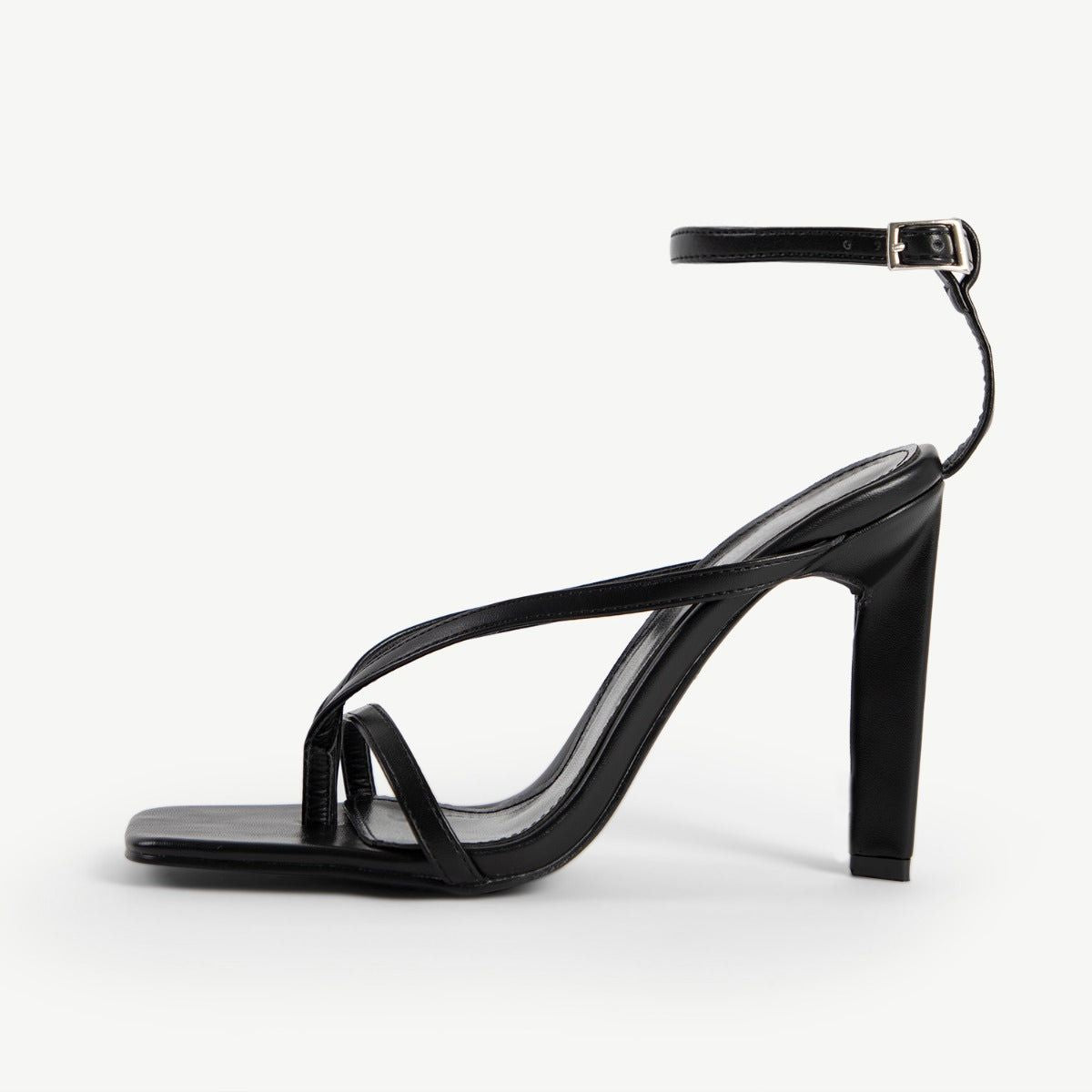Women's Pumps; New black green apricot high-heeled shoes; thin heels with large sandals; women's fashion runway shoes