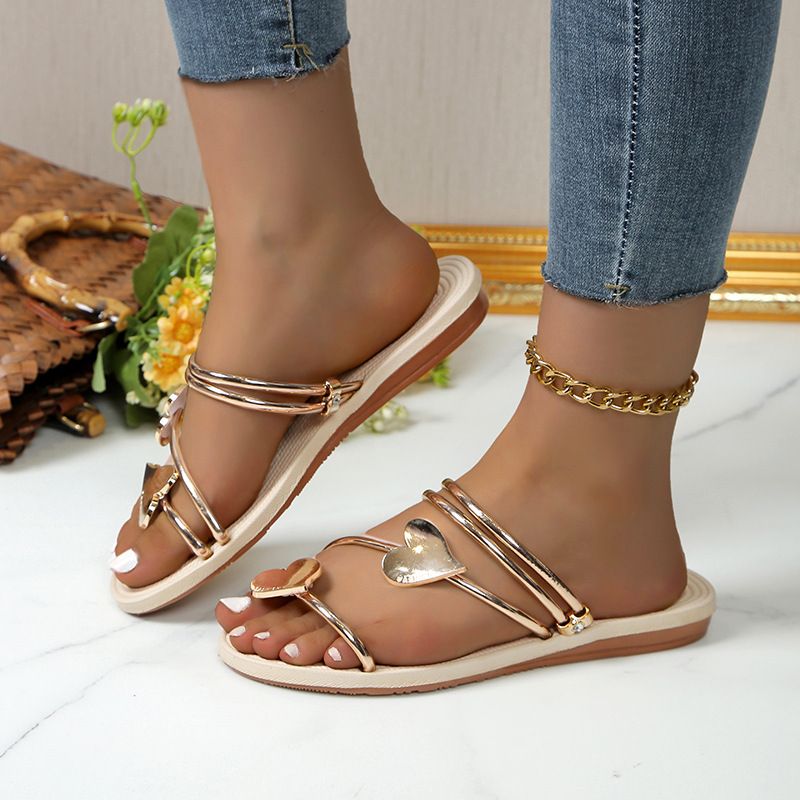 New Best Women Sandals Summer New Fashion Beach Sandals Rhinestone Flat Slippers Luxury Sandals Women's Designers Designer Shoes