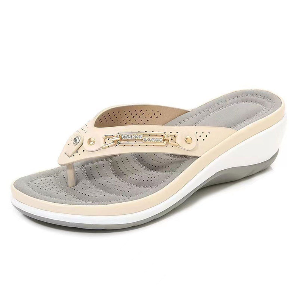 2024 Women's Slippers New Fashion Slides Non-Slip Shoes Beach Sandals Women Outside Leisure Flip Flops Wear Open Toe
