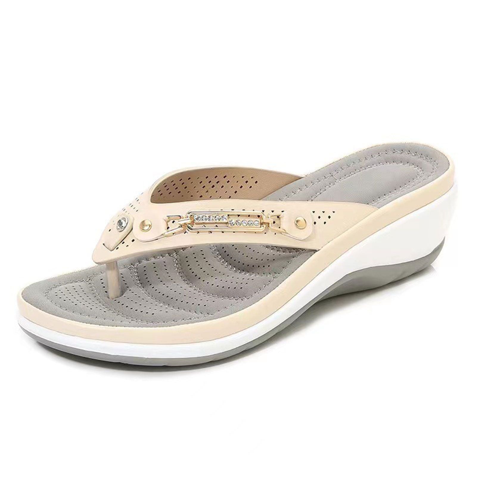 2024 Women's Slippers New Fashion Slides Non-Slip Shoes Beach Sandals Women Outside Leisure Flip Flops Wear Open Toe