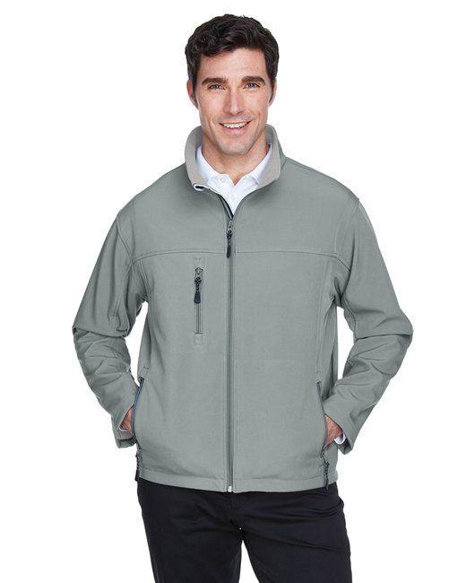 Men's Soft Shell Jacket - CHARCOAL - S